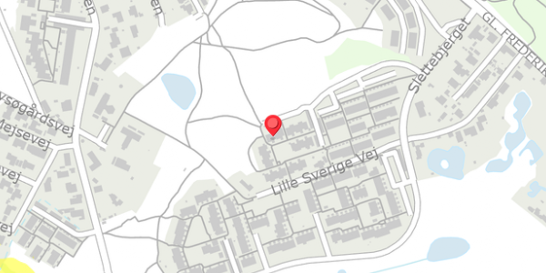 Trafikstøjkort på Slettebjerget 75, . , 3400 Hillerød