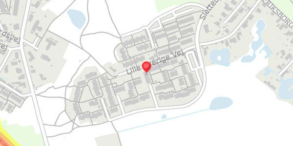 Trafikstøjkort på Slettebjerget 152, . , 3400 Hillerød