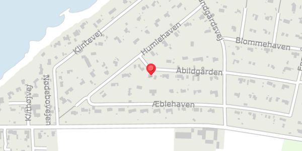 Trafikstøjkort på Abildgården 35, . , 3390 Hundested