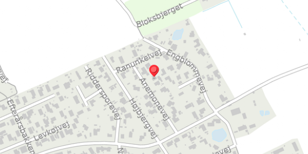 Trafikstøjkort på Anemonevej 8B, . , 3390 Hundested