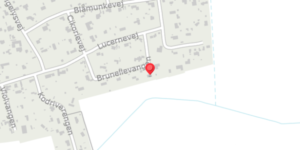Trafikstøjkort på Brunellevangen 7, . , 3390 Hundested