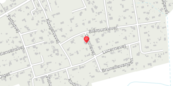 Trafikstøjkort på Cikorievej 4, 3390 Hundested