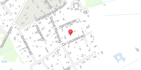 Trafikstøjkort på Dr Louisesvej 13, . , 3390 Hundested