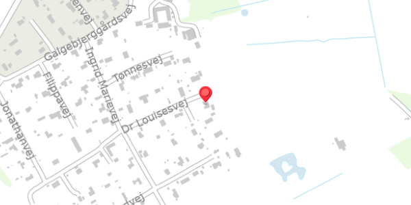 Trafikstøjkort på Dr Louisesvej 32, . , 3390 Hundested