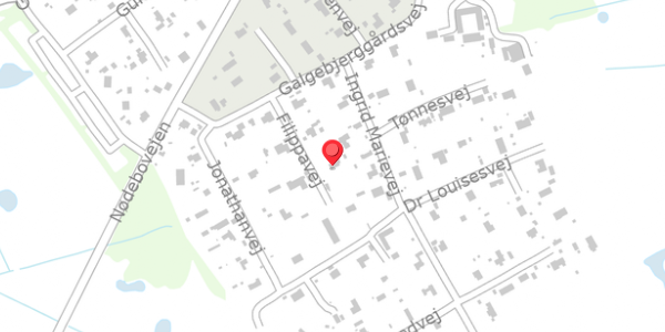 Trafikstøjkort på Filippavej 5, 3390 Hundested