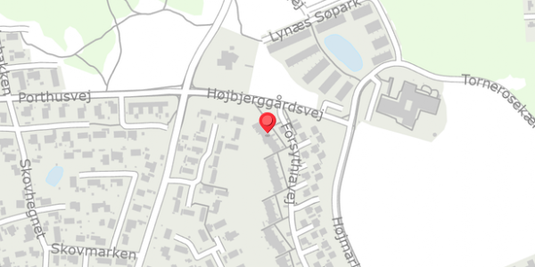 Trafikstøjkort på Forsythiavej 30, . , 3390 Hundested