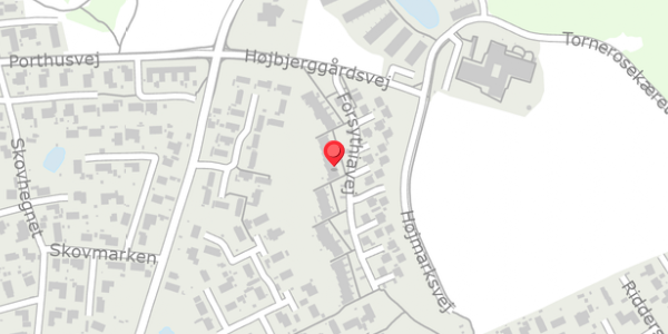 Trafikstøjkort på Forsythiavej 46, . , 3390 Hundested