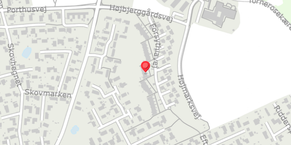 Trafikstøjkort på Forsythiavej 49, 3390 Hundested