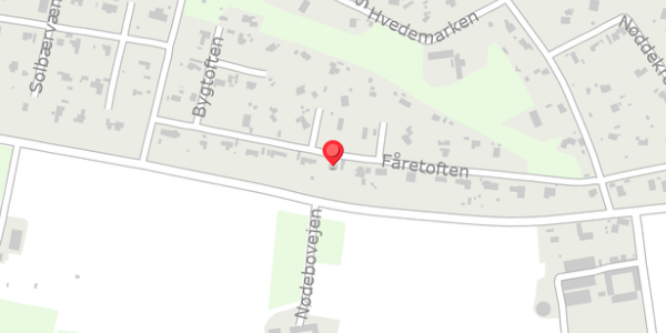 Trafikstøjkort på Fåretoften 14, 3390 Hundested
