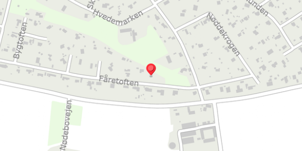Trafikstøjkort på Fåretoften 23, 3390 Hundested
