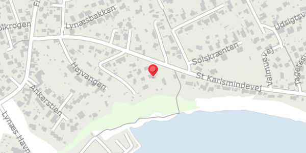 Trafikstøjkort på St Karlsmindevej 24, . , 3390 Hundested