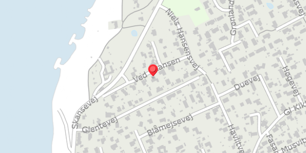 Trafikstøjkort på Ved Skansen 12, 3390 Hundested