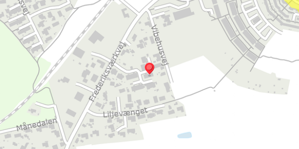 Trafikstøjkort på Vibehus Have 36, . , 3390 Hundested