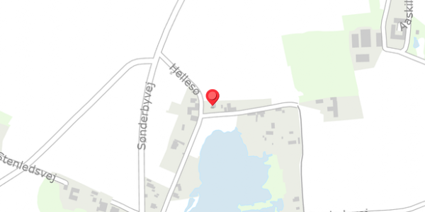 Trafikstøjkort på Hellesø 7, . , 4050 Skibby