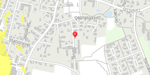 Trafikstøjkort på Solvej 9, . , 4050 Skibby