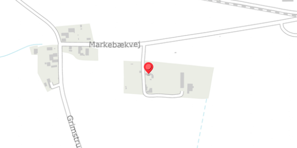 Trafikstøjkort på Markebækvej 7, 3320 Skævinge