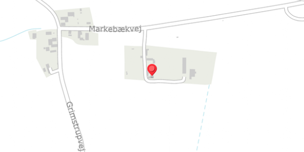Trafikstøjkort på Markebækvej 9, 3320 Skævinge