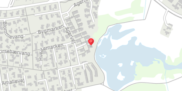 Trafikstøjkort på Agervej 34, 3550 Slangerup