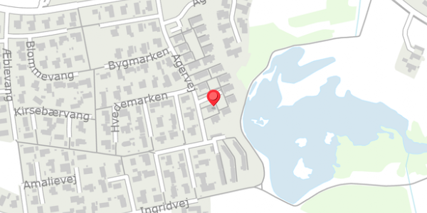 Trafikstøjkort på Agervej 40, 3550 Slangerup