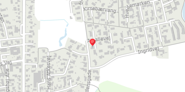 Trafikstøjkort på Amalievej 2, . , 3550 Slangerup