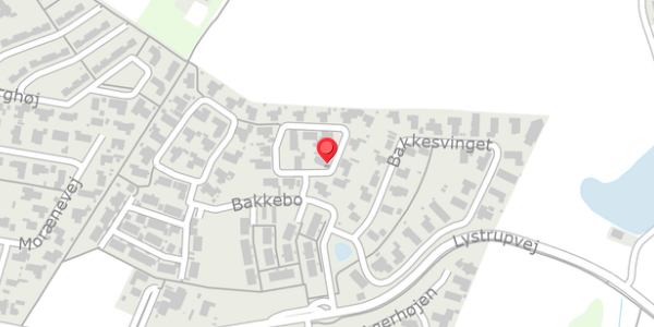Trafikstøjkort på Bakkebo 1, . , 3550 Slangerup