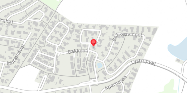 Trafikstøjkort på Bakkebo 2, . , 3550 Slangerup