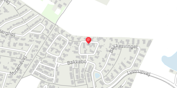 Trafikstøjkort på Bakkebo 5, . , 3550 Slangerup
