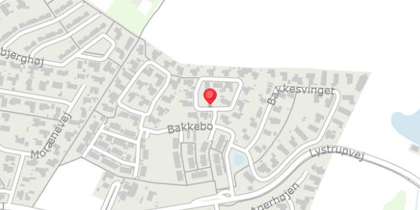 Trafikstøjkort på Bakkebo 9, . , 3550 Slangerup