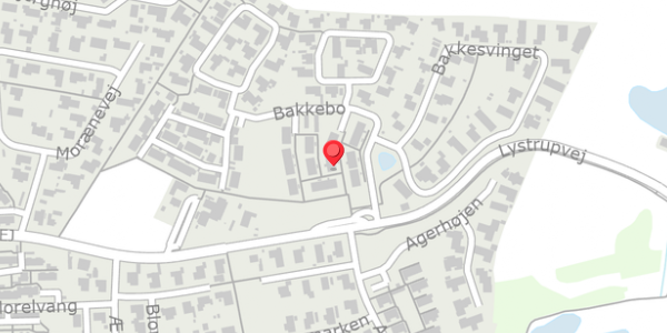 Trafikstøjkort på Bakkebo 55, . , 3550 Slangerup