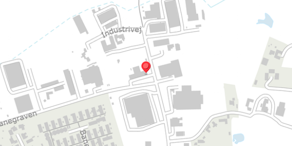 Trafikstøjkort på Banegraven 2A, 3550 Slangerup