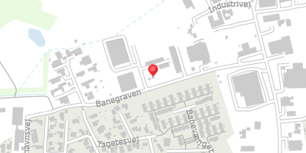 Trafikstøjkort på Banegraven 10A, . , 3550 Slangerup