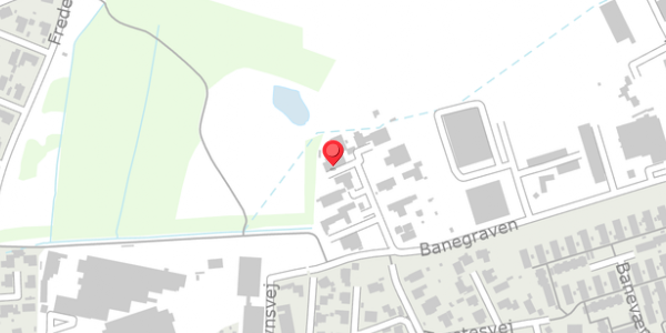 Trafikstøjkort på Banegraven 13, 3550 Slangerup