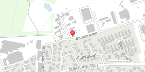 Trafikstøjkort på Banegraven 20, . , 3550 Slangerup