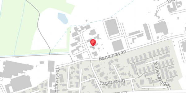 Trafikstøjkort på Banegraven 22, . , 3550 Slangerup