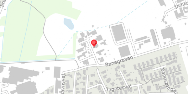 Trafikstøjkort på Banegraven 24, . , 3550 Slangerup