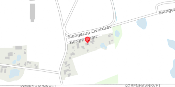 Trafikstøjkort på Borgmarken 8, 3550 Slangerup