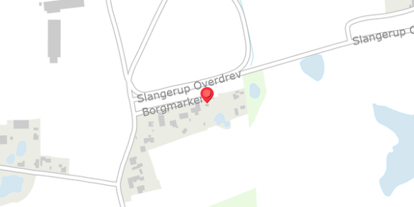 Trafikstøjkort på Borgmarken 12, 3550 Slangerup