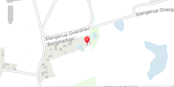 Trafikstøjkort på Borgmarken 14, 3550 Slangerup