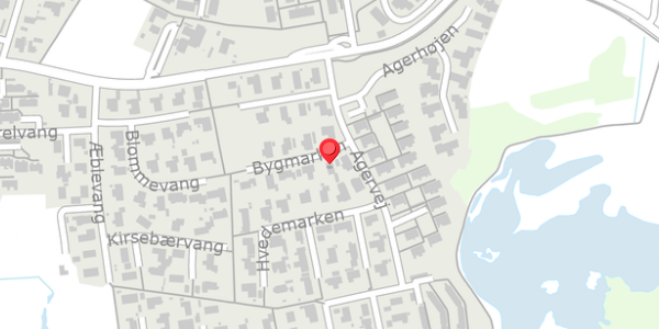 Trafikstøjkort på Bygmarken 3, . , 3550 Slangerup