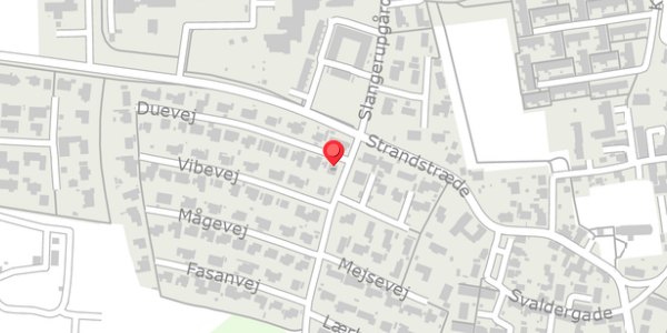Trafikstøjkort på Duevej 1, . , 3550 Slangerup