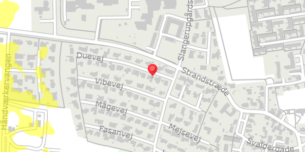 Trafikstøjkort på Duevej 5, . , 3550 Slangerup