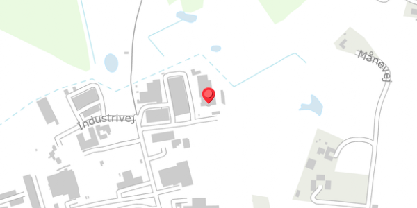 Trafikstøjkort på Industrivej 20, 3550 Slangerup