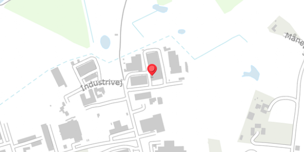 Trafikstøjkort på Industrivej 22L, 3550 Slangerup