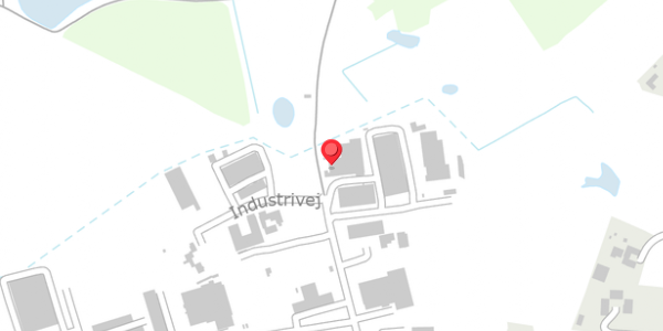 Trafikstøjkort på Industrivej 26, 3550 Slangerup
