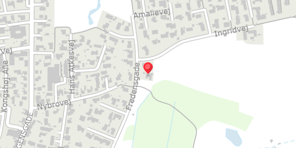 Trafikstøjkort på Ingridvej 4, . , 3550 Slangerup