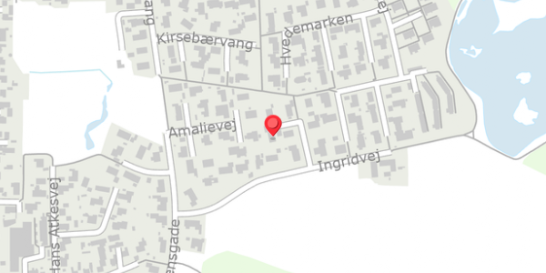 Trafikstøjkort på Ingridvej 17, . , 3550 Slangerup