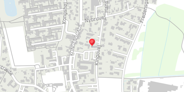 Trafikstøjkort på Kingovej 8A, . , 3550 Slangerup