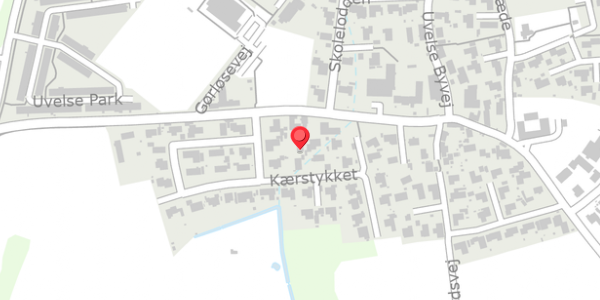 Trafikstøjkort på Kærstykket 21, . , 3550 Slangerup
