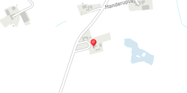 Trafikstøjkort på Manderupvej 8, . , 3550 Slangerup
