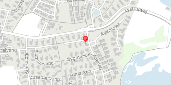 Trafikstøjkort på Rugmarken 1, . , 3550 Slangerup
